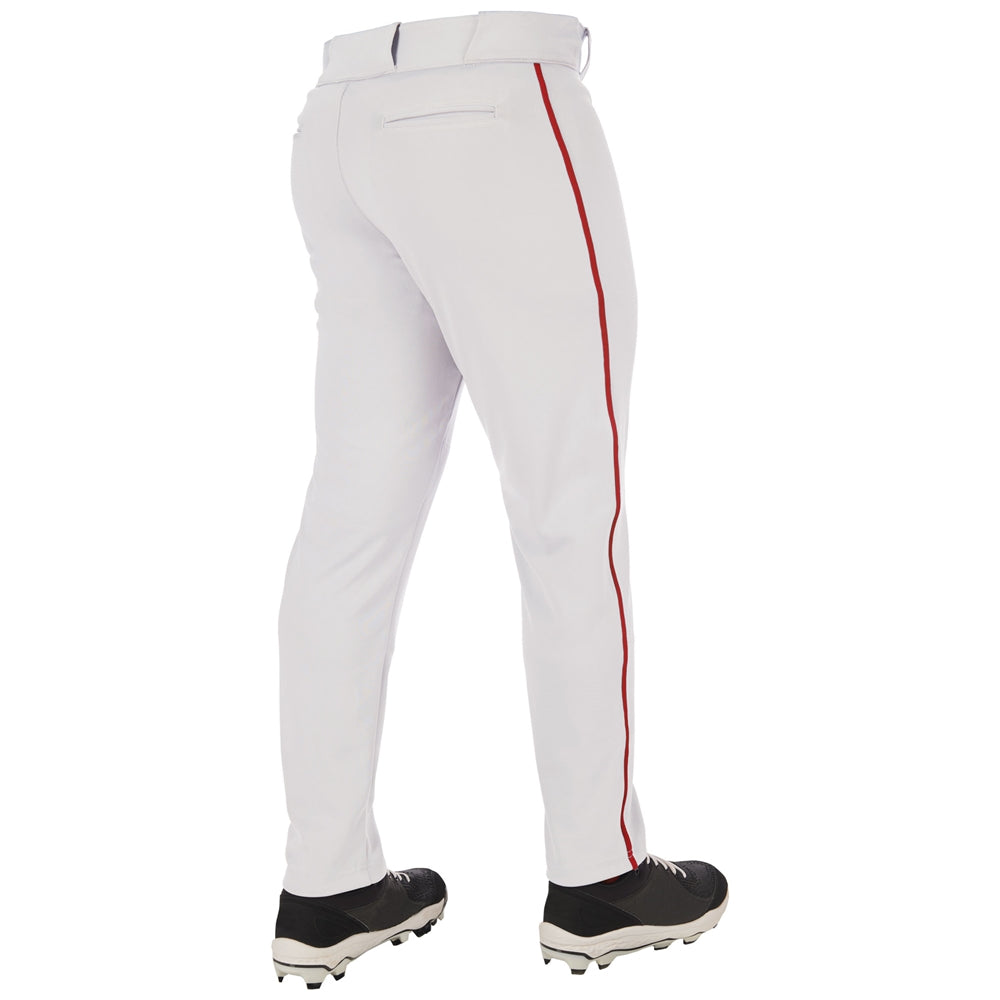 Champro Men's Triple Crown 2.0 Tapered Bottom with Braid Baseball Pants Baseball Pants Adult