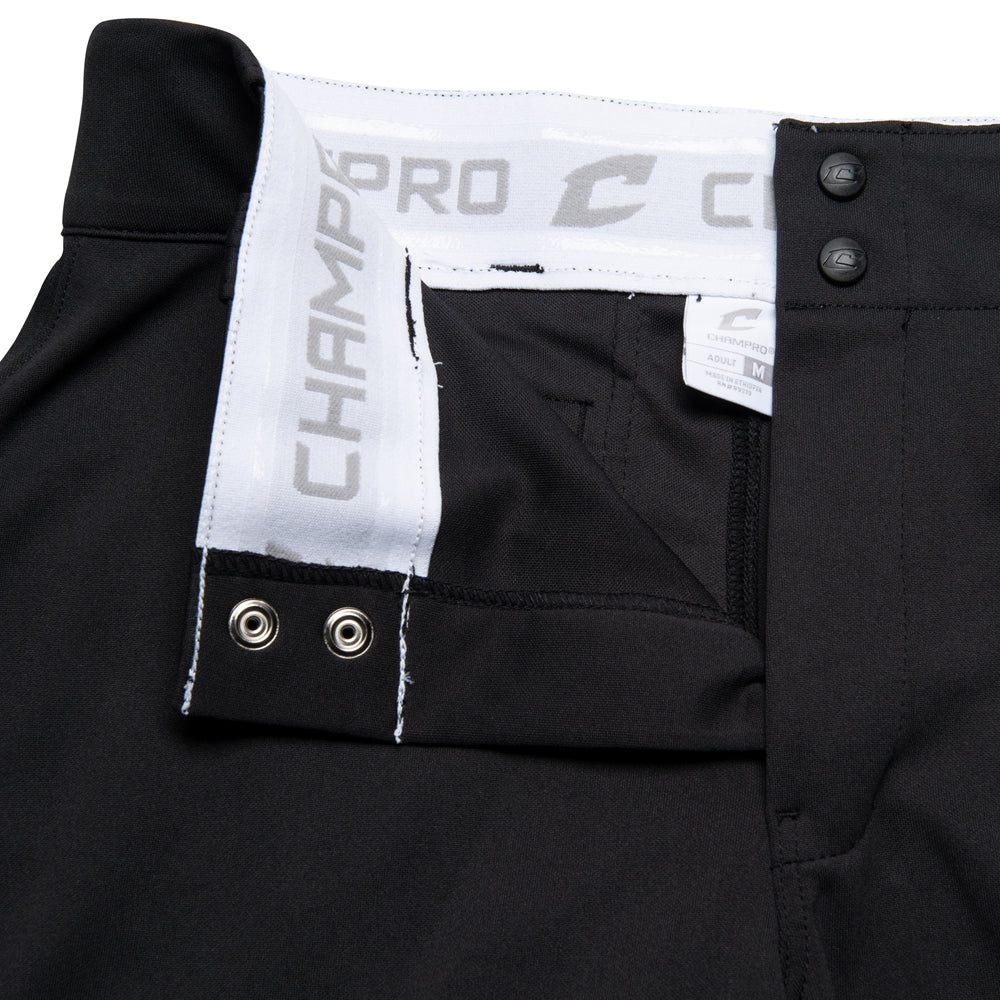 Champro Men's Triple Crown Open Bottom Solid Baseball Pants Baseball Pants Adult