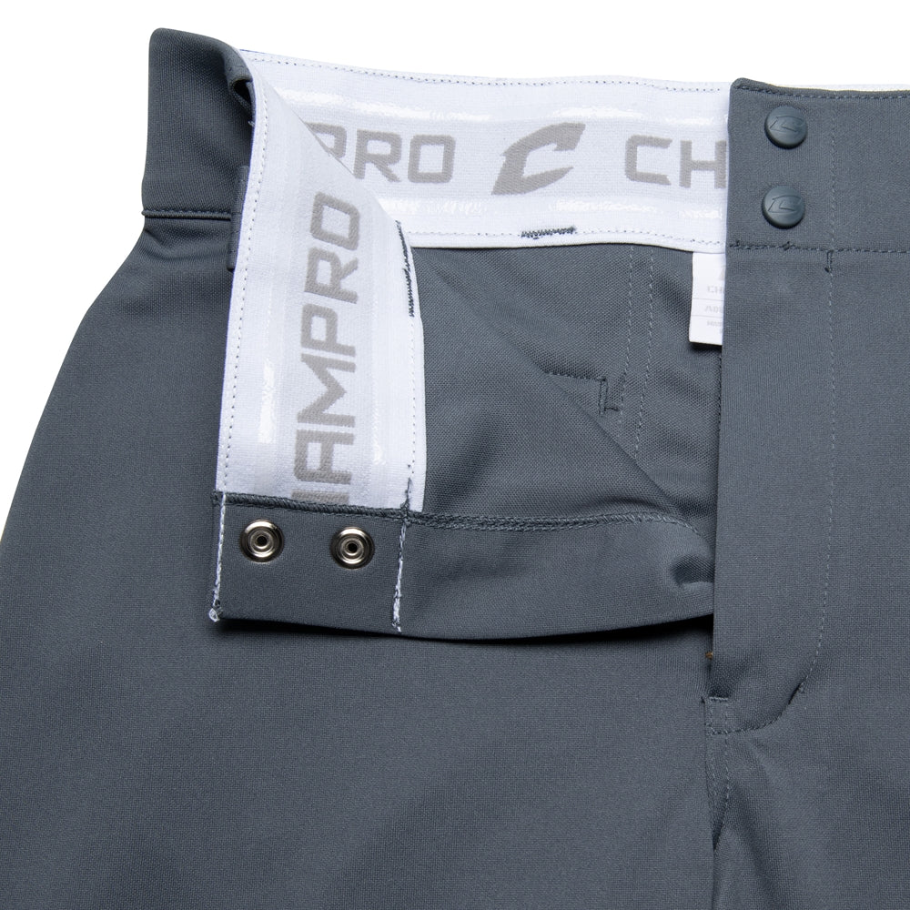 Champro Men's Triple Crown Open Bottom Solid Baseball Pants Baseball Pants Adult