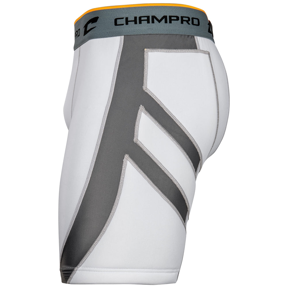 Champro Youth Wind-Up Compression Sliding Shorts with Cup Baseball Accessories All