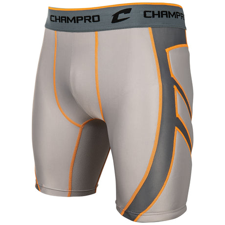 Champro Men's Wind-Up Baseball / Softball Compression Sliding Shorts Baseball Accessories All