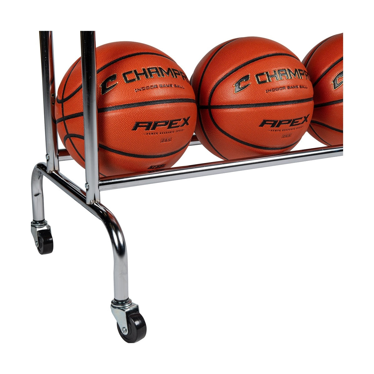 Champro Basketball 12 Ball Rack with Caster Wheels-5
