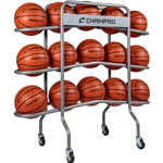 Champro 15 Ball Professional Ball Rack BR20 Basketball Equipment All