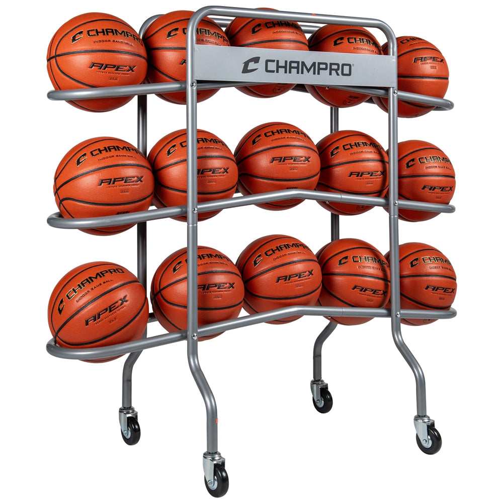 Champro Professional 15 Basketball Ball Rack-1