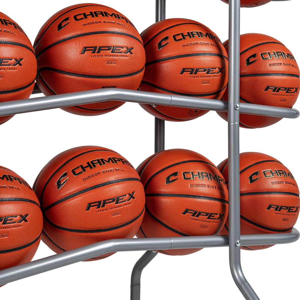 Champro Professional 15 Basketball Ball Rack-4