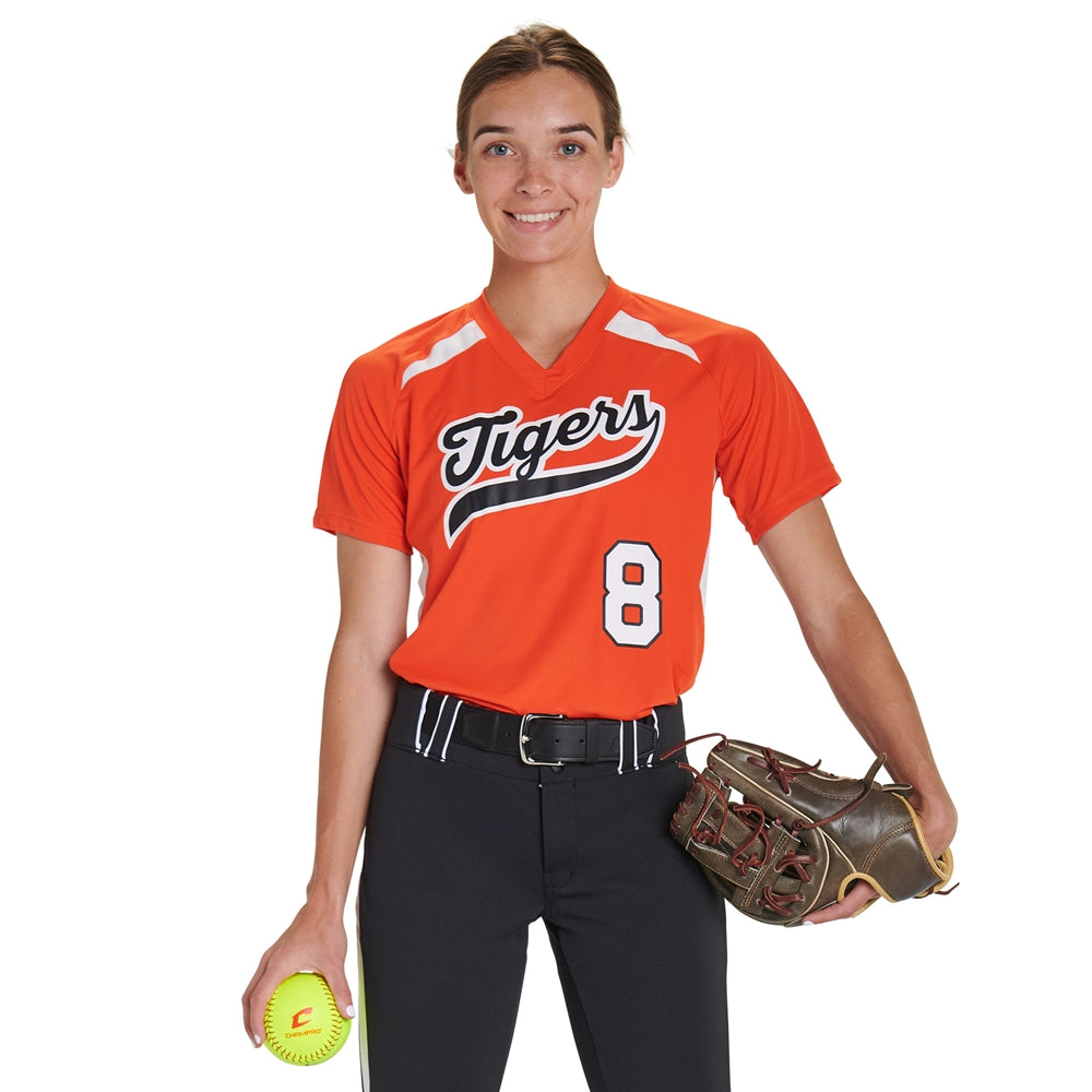 Champro Women's Check Softball Jersey Softball Jerseys Adult