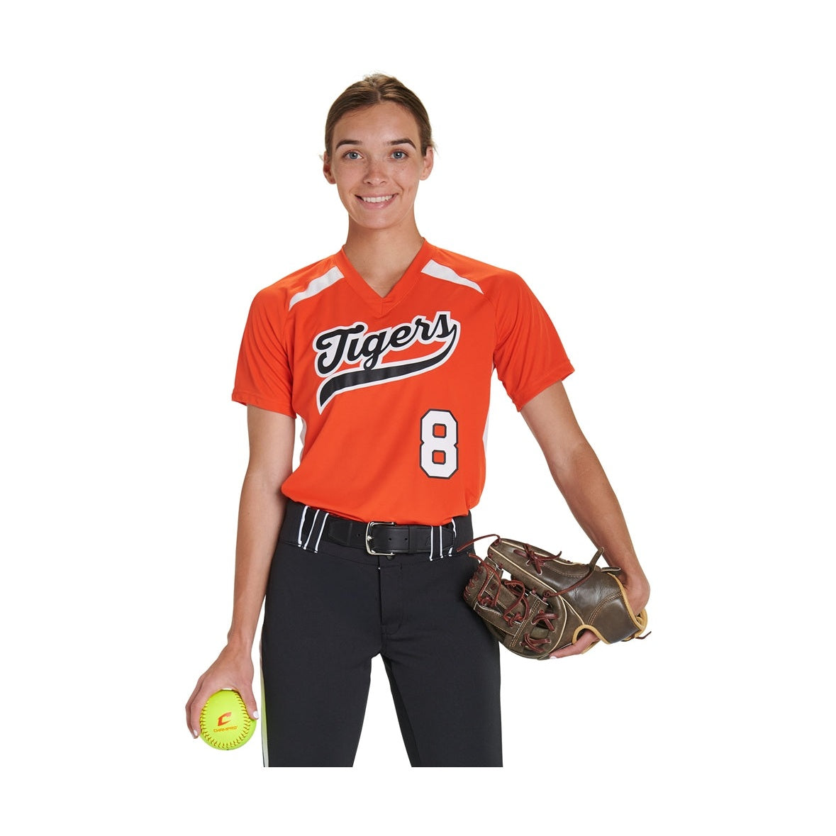 Champro Women's Check Softball Jersey Softball Jerseys Adult