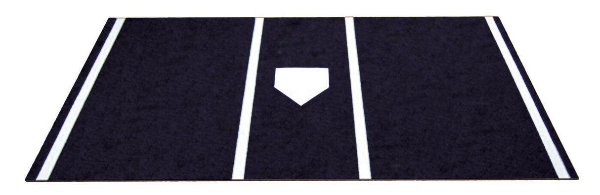 Trigon Sports Pro Baseball Turf Home Plate Mat - 6'x12' Baseball Field Equipment All