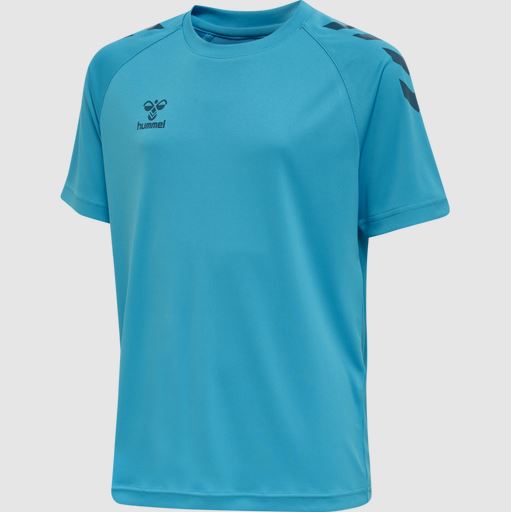 Hummel Youth hmlCore Xk Core Poly Tee Short Sleeve Kids Soccer Uniforms & Apparel All