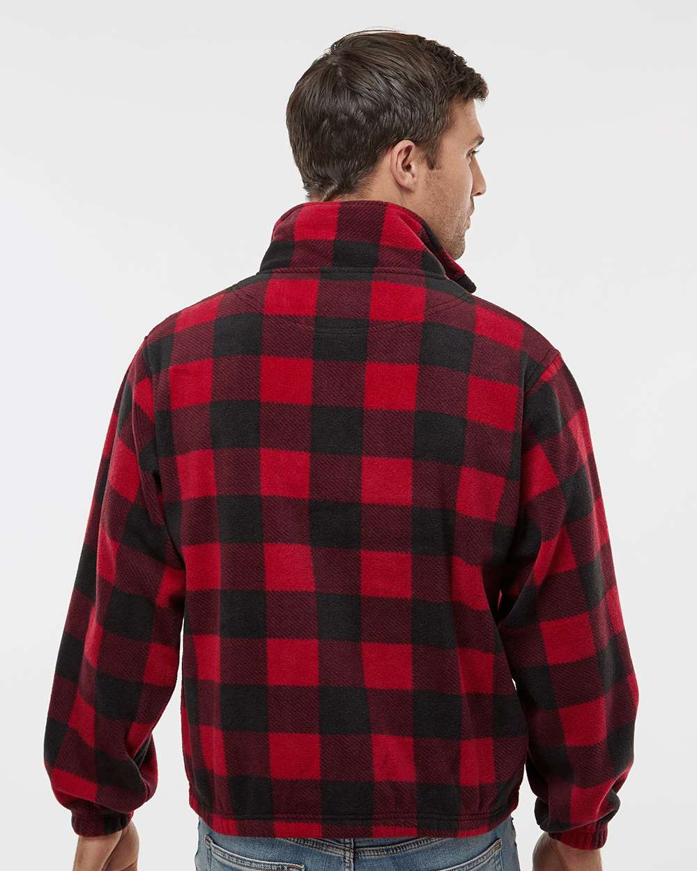 Burnside Polar Fleece Quarter-Zip Pullover