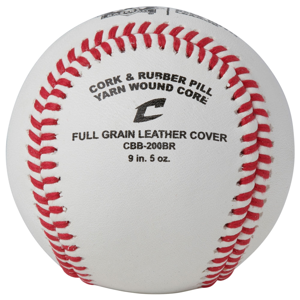 Champro Official Babe Ruth League - Full Grain Leather Cover Baseball Dozen Baseball Baseballs All