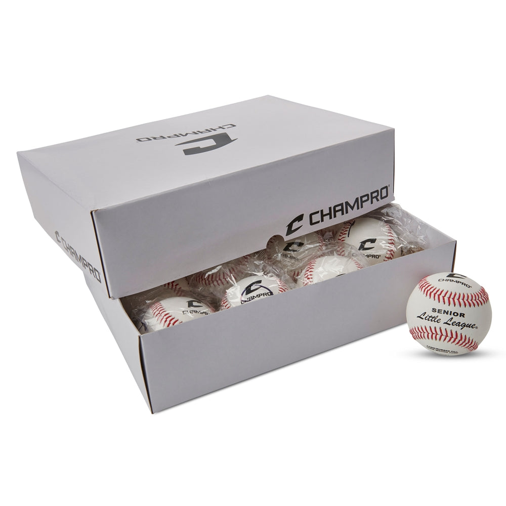 Champro One Dozen Senior Little League Baseballs Baseball Baseballs All