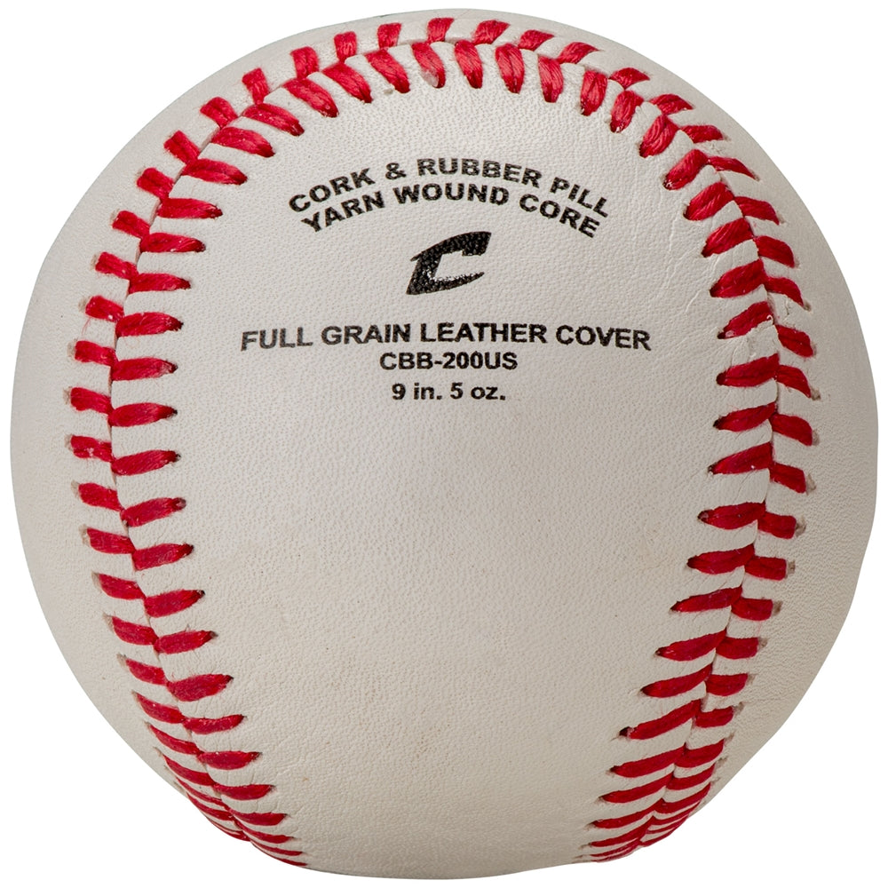 Champro USSSA Game - Full Grain Leather Cover Baseball Baseball Baseballs All