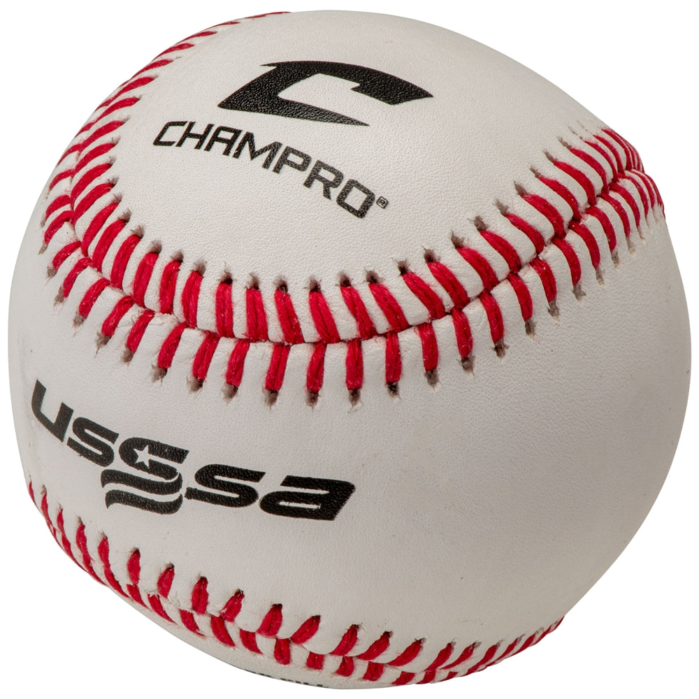 Champro USSSA Game - Full Grain Leather Cover Baseball Baseball Baseballs All