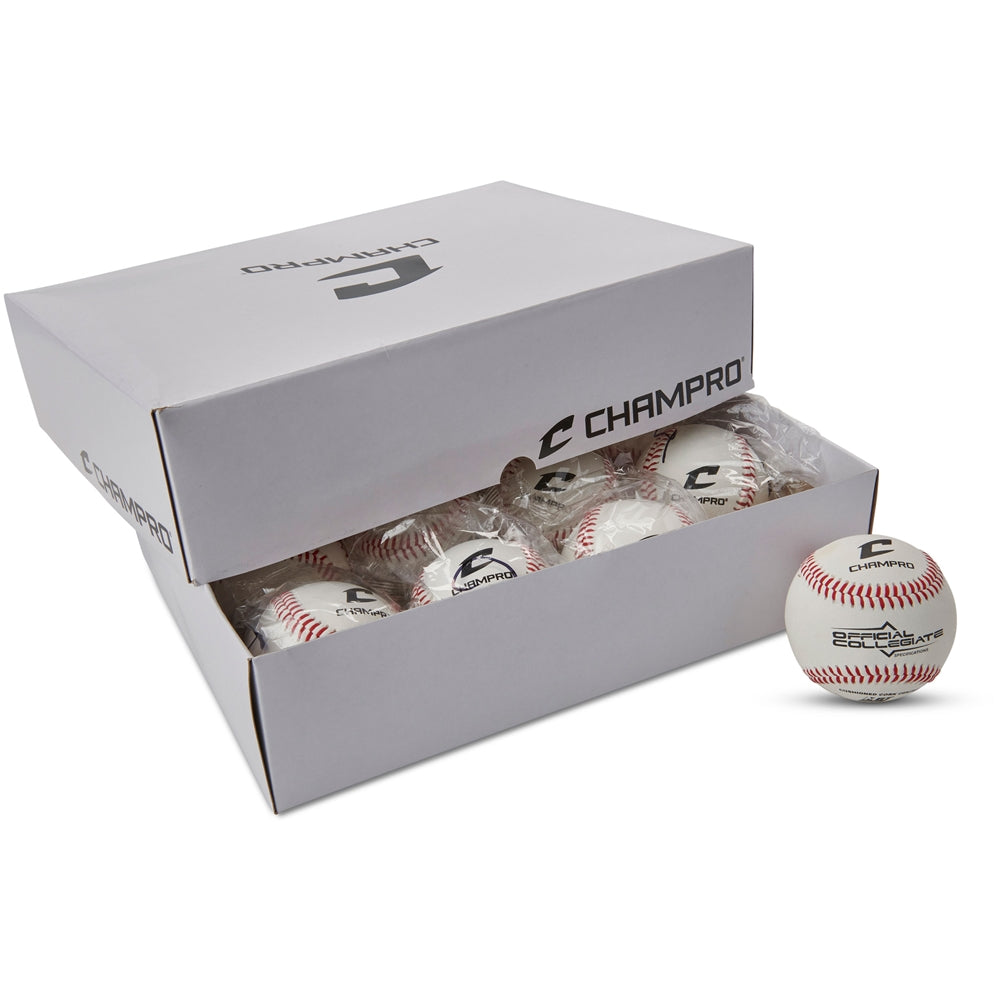 Champro Collegiate Baseball - Dozen Baseball Baseballs All