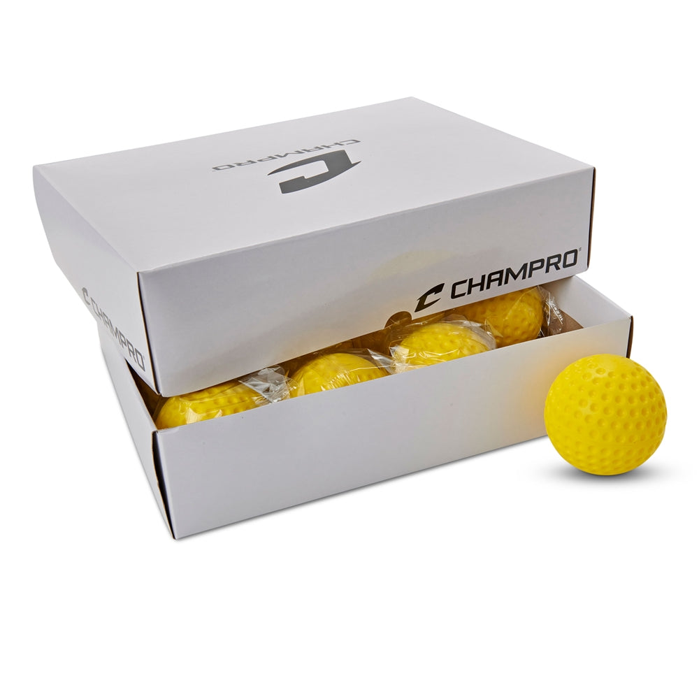 Champro One Dozen Dimple Molded Baseballs Baseball Baseballs All