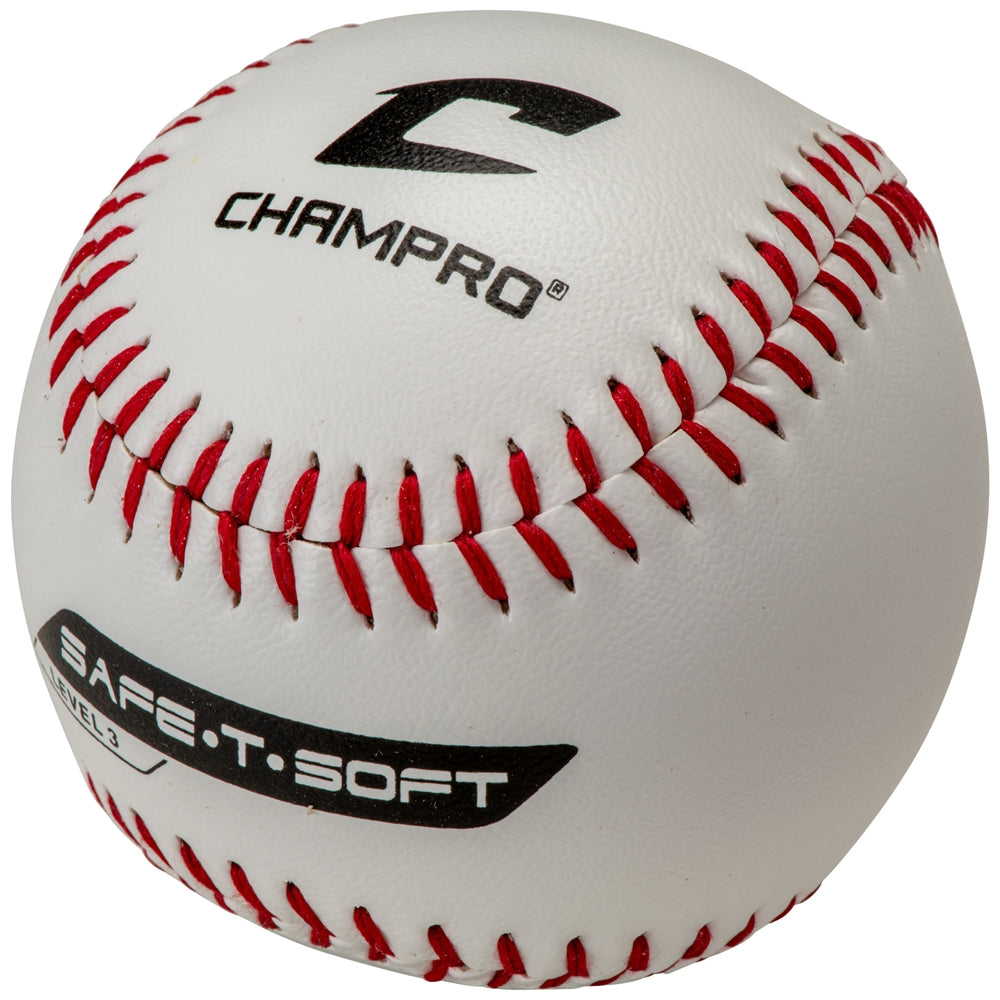 Champro One Dozen Safe-T-Soft Level 3 Baseballs Baseball Baseballs All