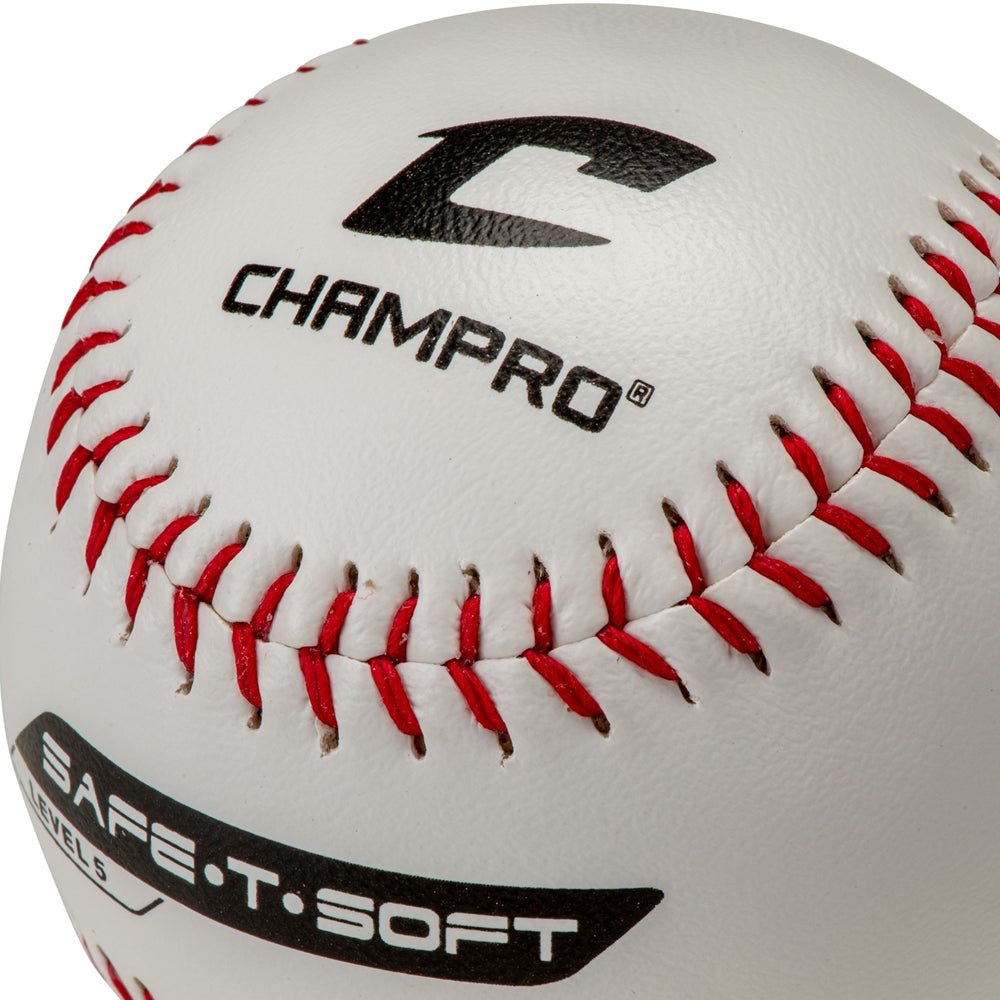 Champro Safe-T-Soft Baseball Level 5 - Dozen Baseball Baseballs All