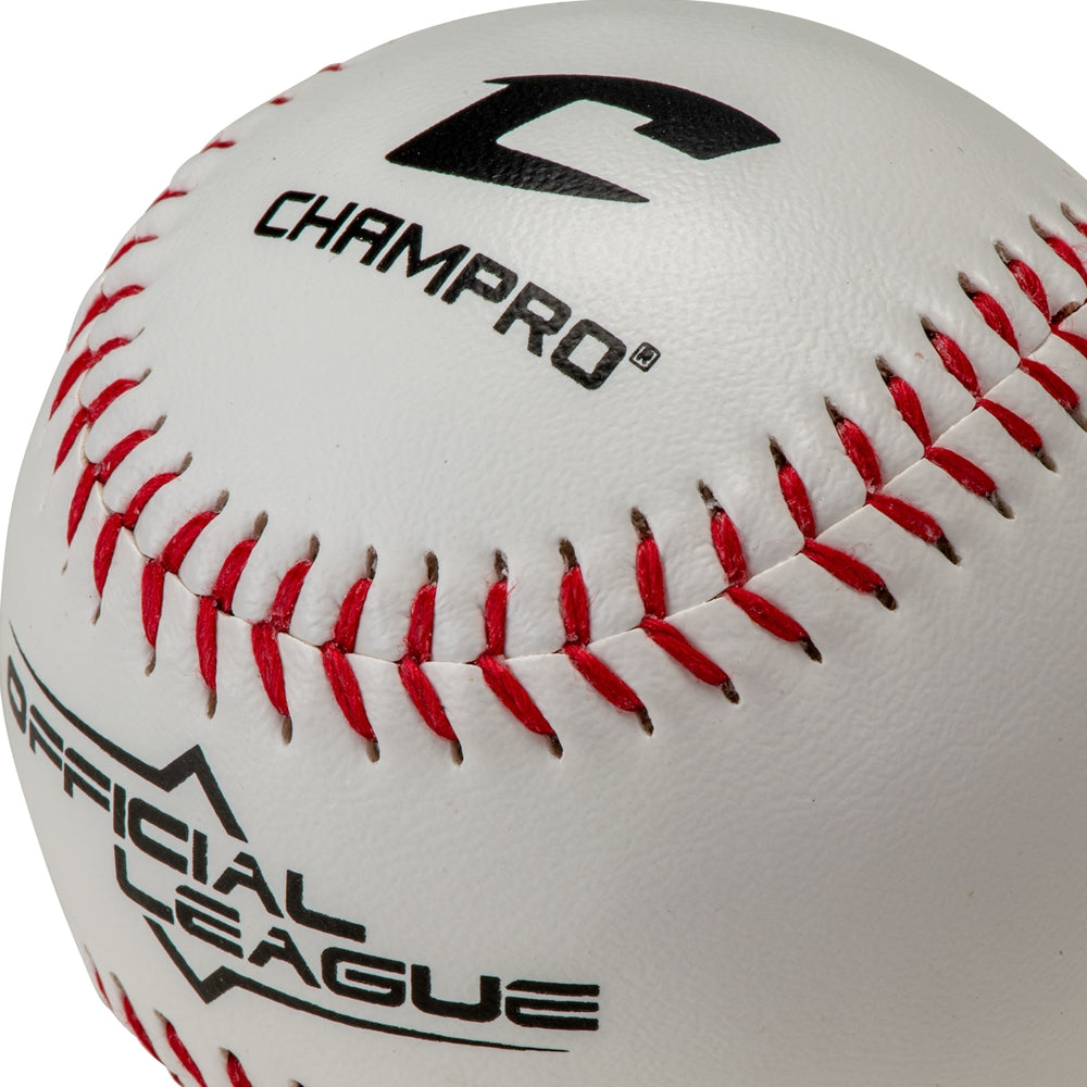 Champro One Dozen Official League Baseballs Baseball Baseballs All