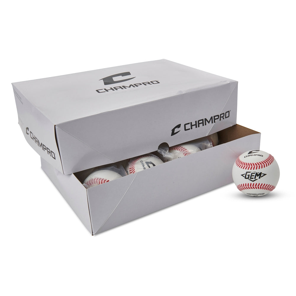 Champro All Weather Practice Ball - Dozen Baseball Baseballs All