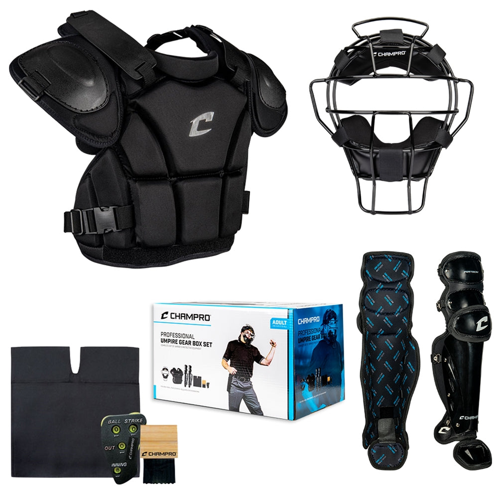 Champro Professional Umpire Gear Box Set Baseball Umpires Gear All