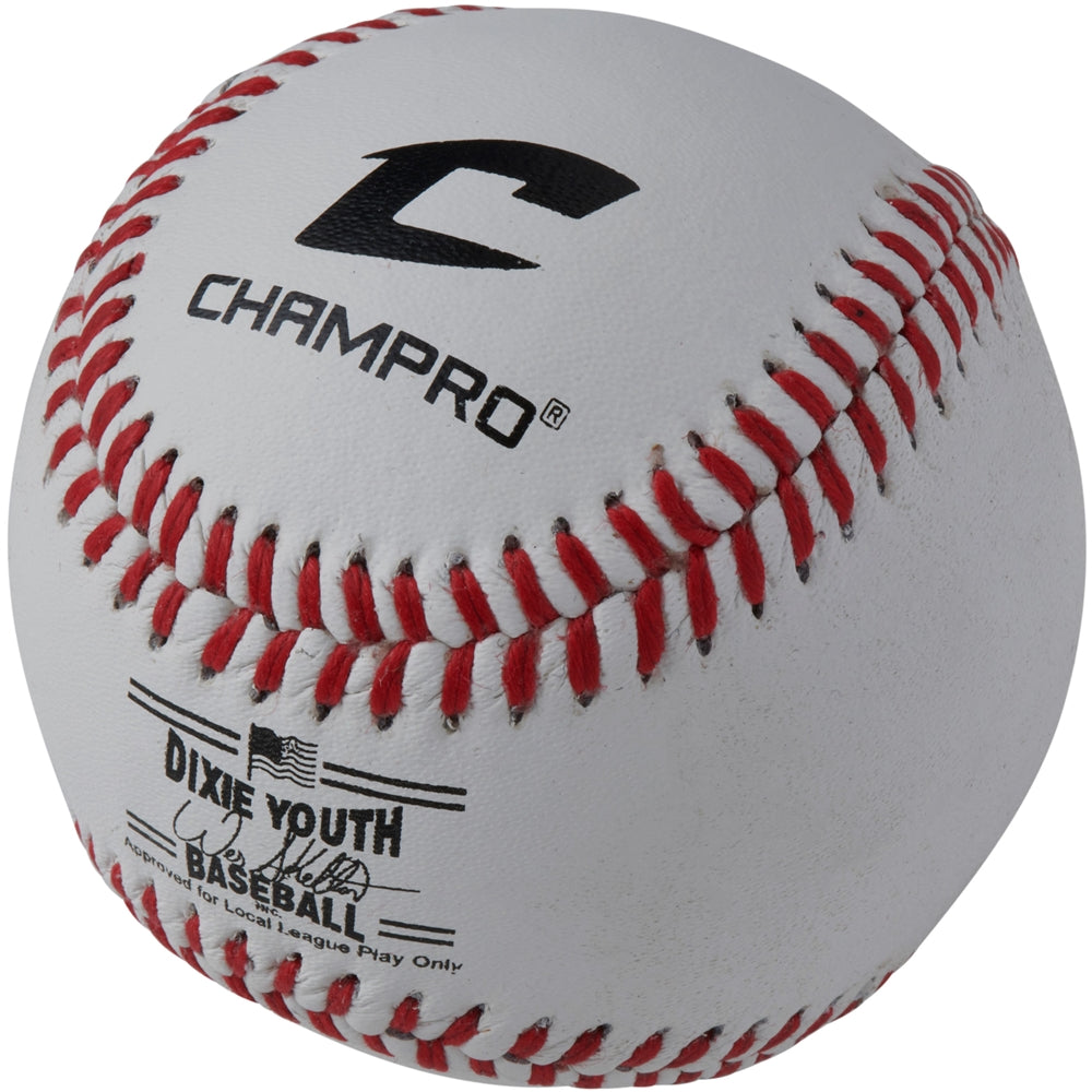 Champro One Dozen Youth Diamond League Category 3 Dixie League Baseballs Baseball Baseballs All