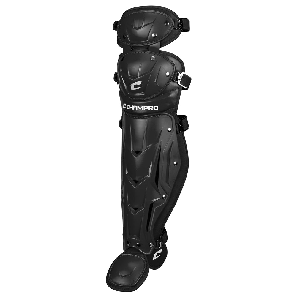 Champro Optimus MVP Adult Double Knee Leg Guard 16.5" Baseball Catcher's Protective Equipment All