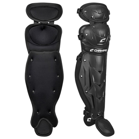 Champro Optimus MVP Senior League Double Knee Leg Guards Baseball Catcher's Protective Equipment All