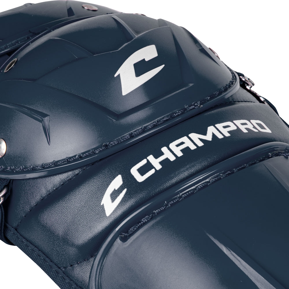 Champro Optimus MVP Senior League Double Knee Leg Guards Baseball Catcher's Protective Equipment All