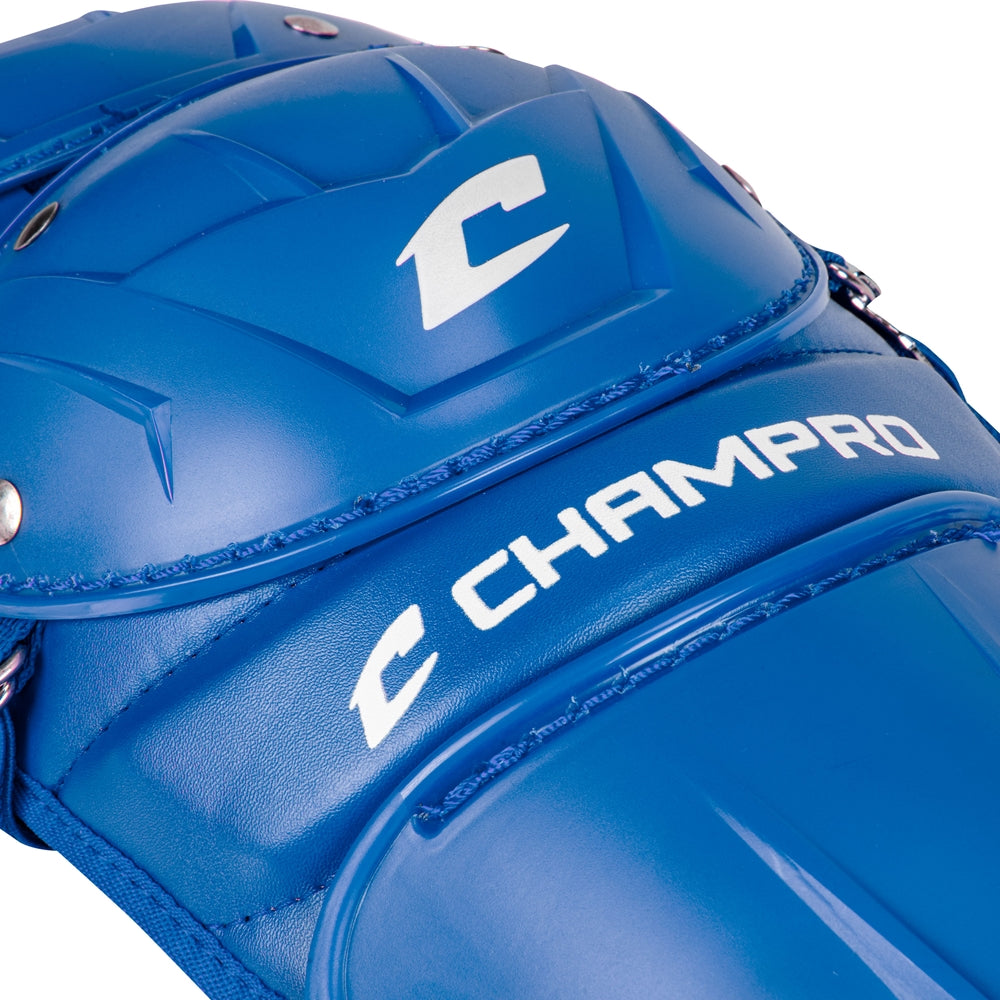 Champro Optimus MVP Senior League Double Knee Leg Guards Baseball Catcher's Protective Equipment All