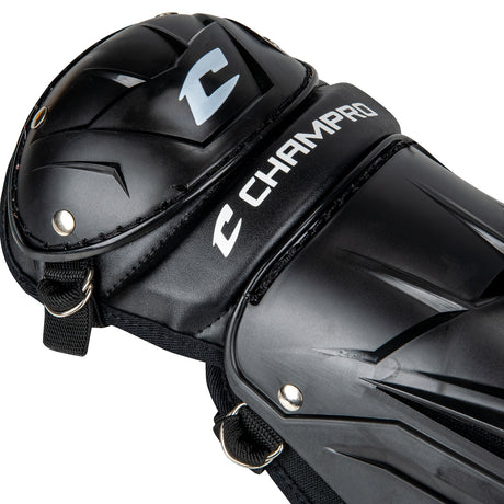 Champro Optimus MVP Senior League Single Knee Leg Guards Baseball Catcher's Protective Equipment All