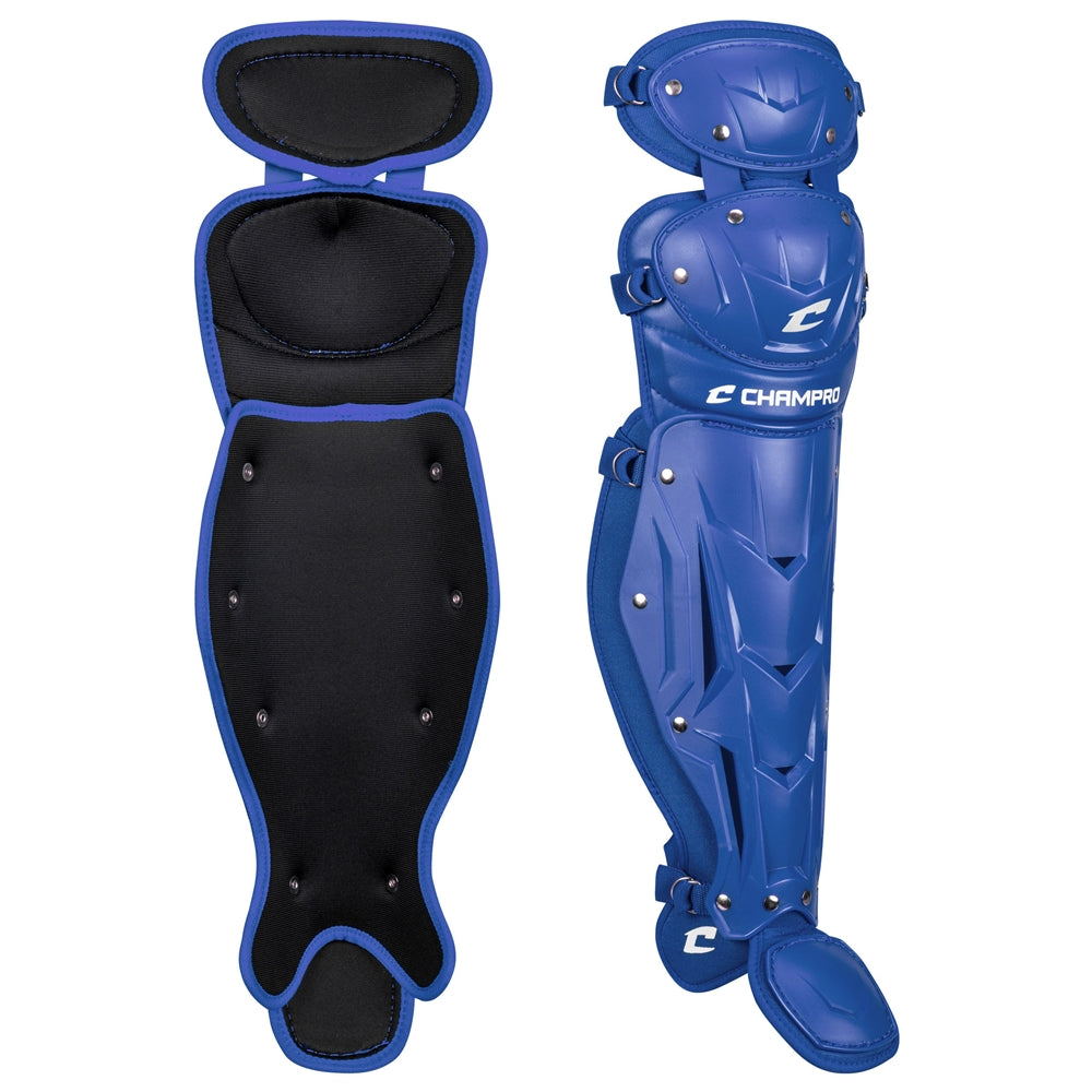 Champro Youth Optimus MVP T-Ball Double Knee Leg Guards Baseball Catcher's Protective Equipment All