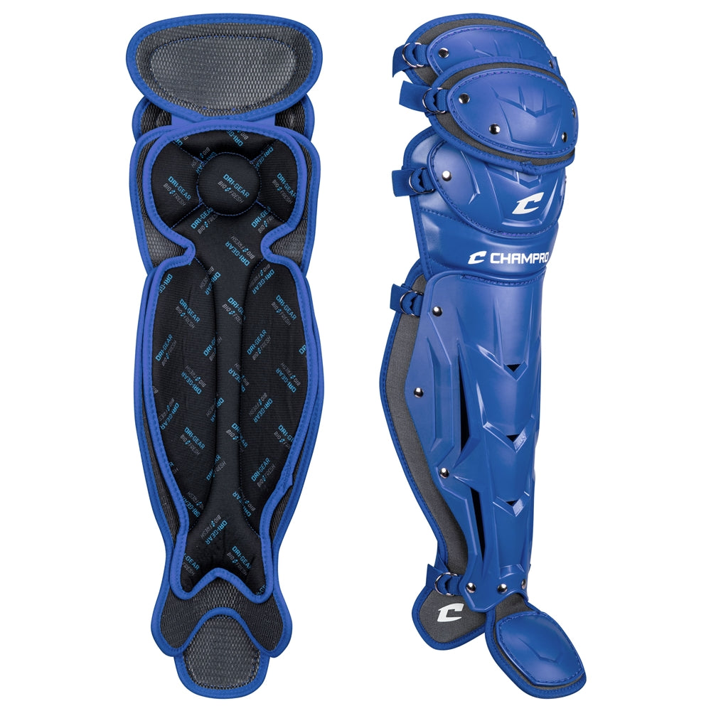 Champro Adult Optimus Pro Leg Guards Baseball Catcher's Protective Equipment All