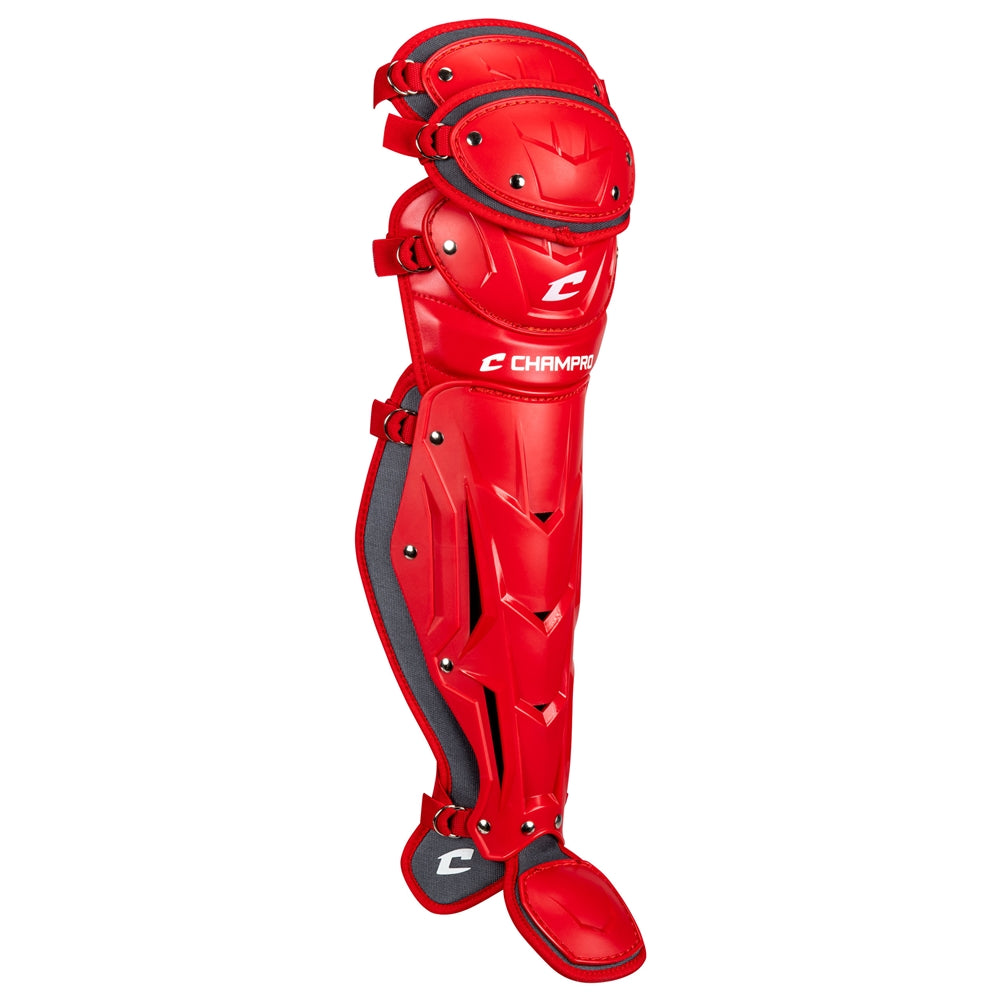 Champro Adult Optimus Pro Leg Guards Baseball Catcher's Protective Equipment All