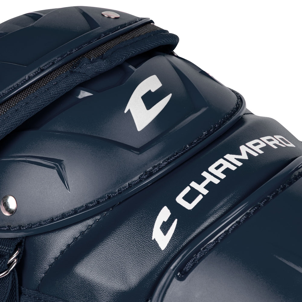 Champro Adult Optimus Pro Leg Guards Baseball Catcher's Protective Equipment All