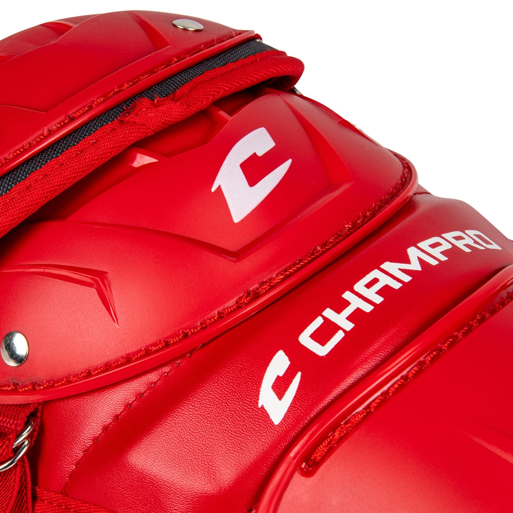 Champro Adult Optimus Pro Leg Guards Baseball Catcher's Protective Equipment All
