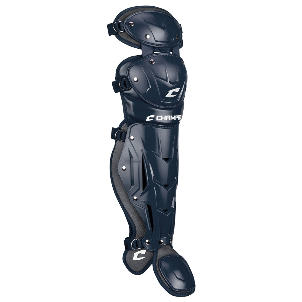 Champro Optimus Pro Senior League 14.5" Leg Guards Baseball Catcher's Protective Equipment All