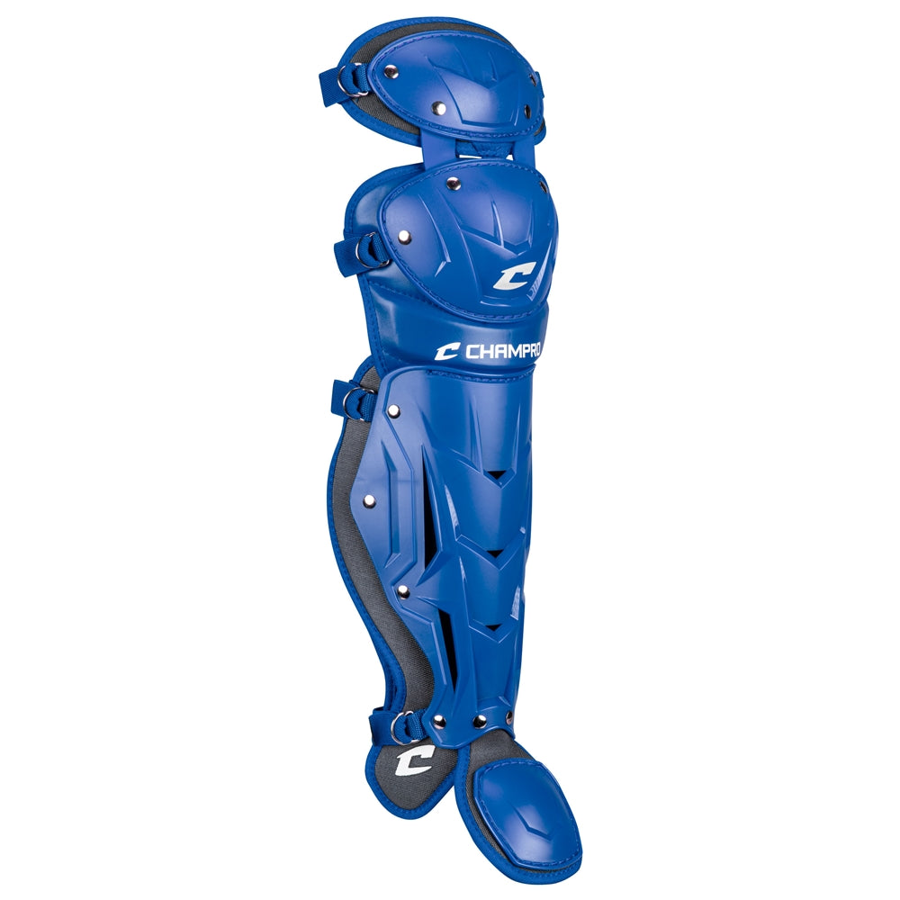 Champro Optimus Pro Senior League 14.5" Leg Guards Baseball Catcher's Protective Equipment All
