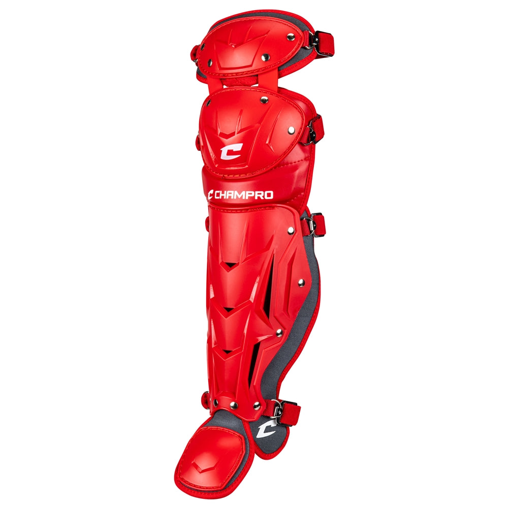Champro Optimus Pro Youth 13.5" Leg Guards Baseball Catcher's Protective Equipment All