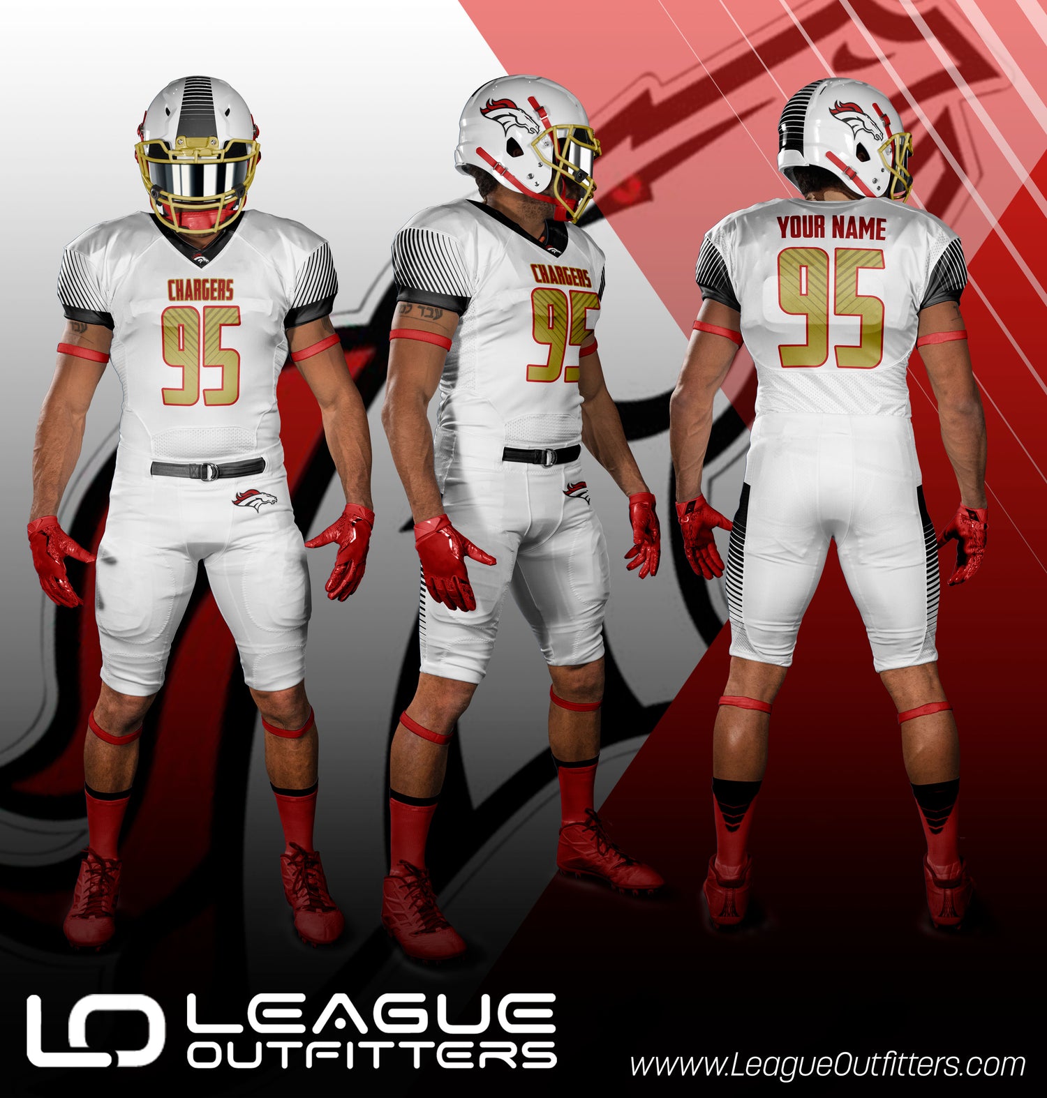 Custom Elite Tackle Twill Football Jersey Team Football Jerseys