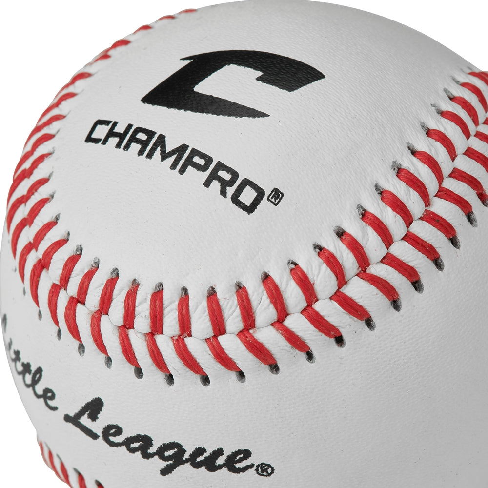 Champro Little League Genuine Leather Baseball - Dozen Baseball Baseballs All