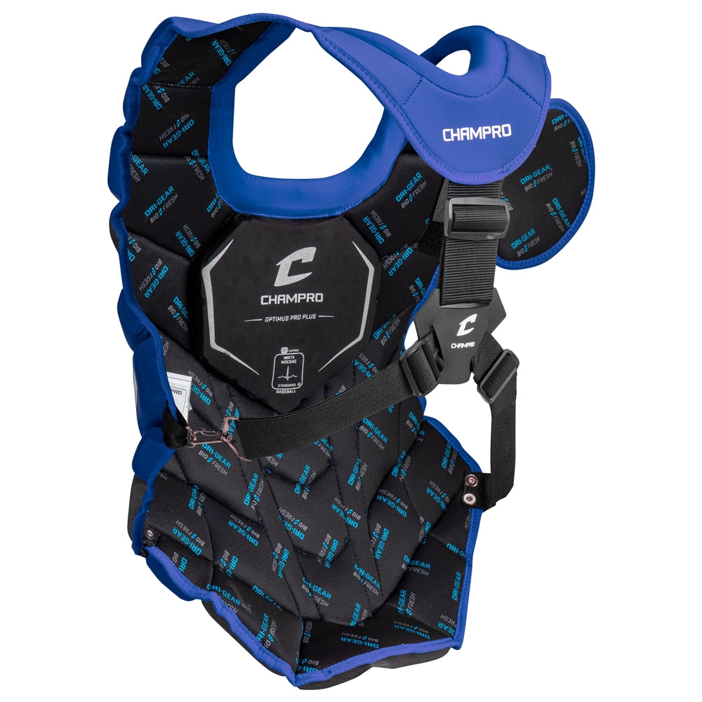 Champro Optimus Pro Plus Intermediate Chest Protector Baseball Catcher's Protective Equipment All