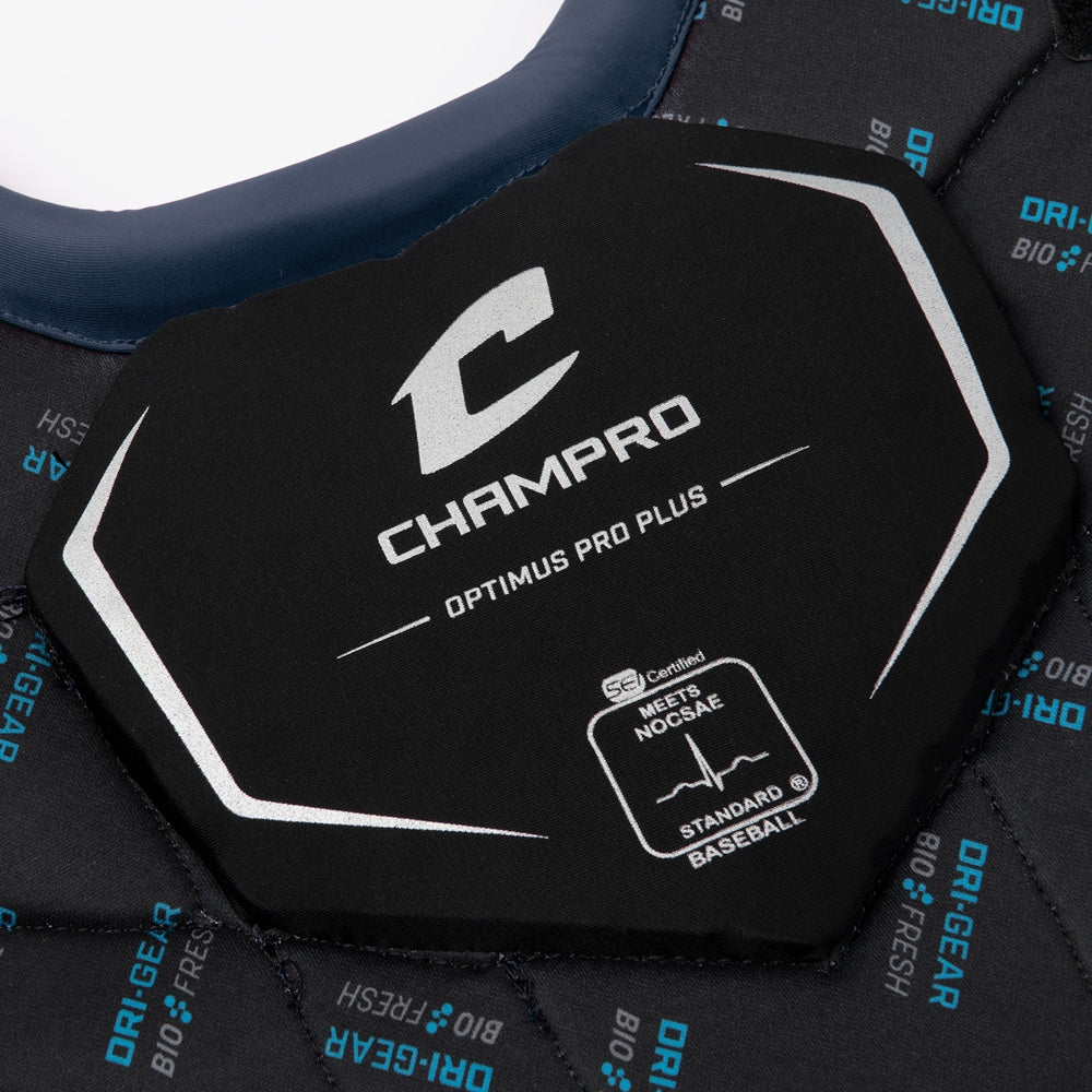 Champro Optimus Pro Plus Intermediate Chest Protector Baseball Catcher's Protective Equipment All