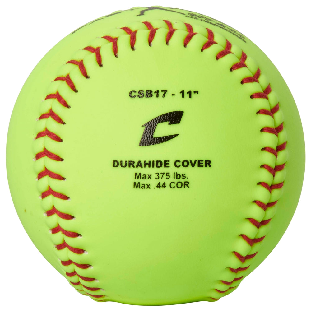 Champro One Dozen GFP-44 11" Synthetic Cover Softballs-2