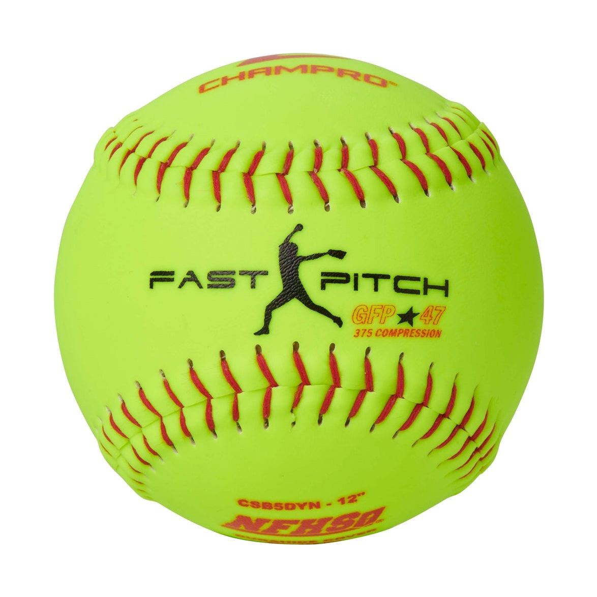 Champro One Dozen GFP-47 NFHS 12" Softballs-1