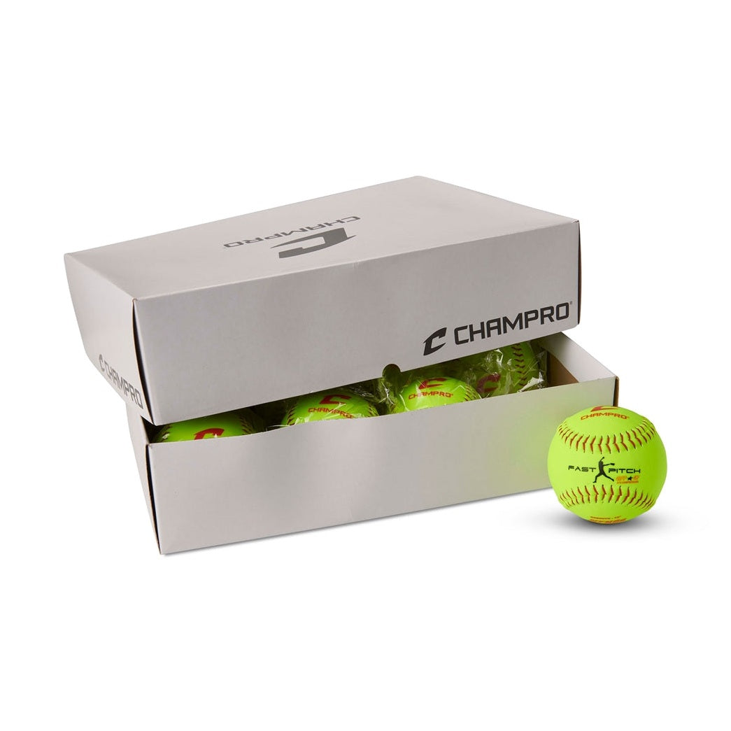 Champro One Dozen GFP-47 NFHS 12" Softballs-5