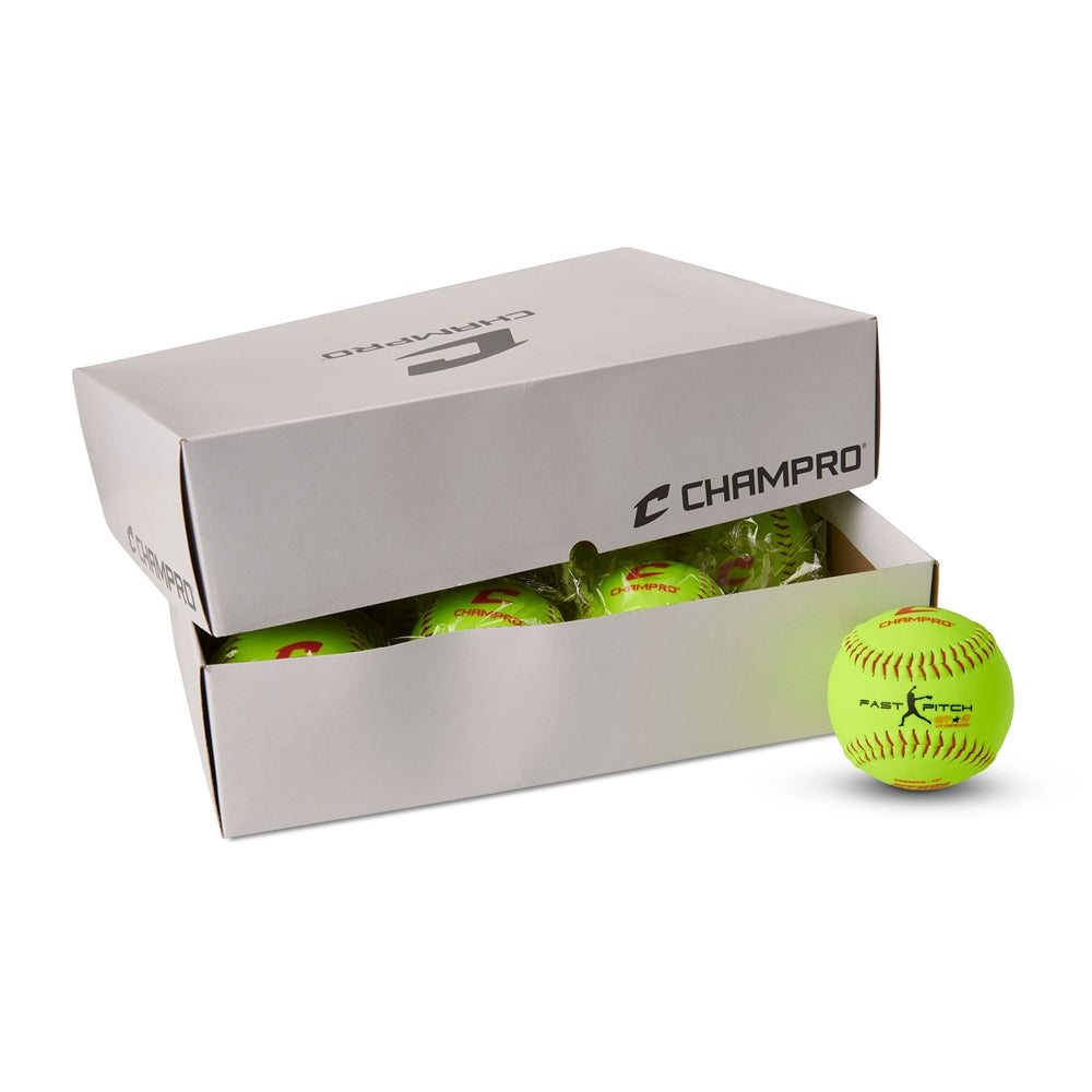 Champro One Dozen GFP-47 NFHS 12" Softballs-5