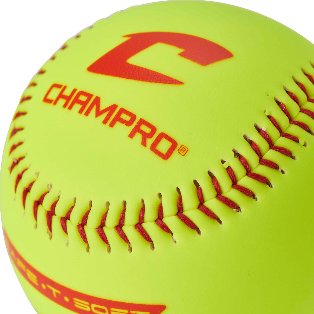 Champro 10" Safe-T-Soft Softball - Dozen Softball Softballs All