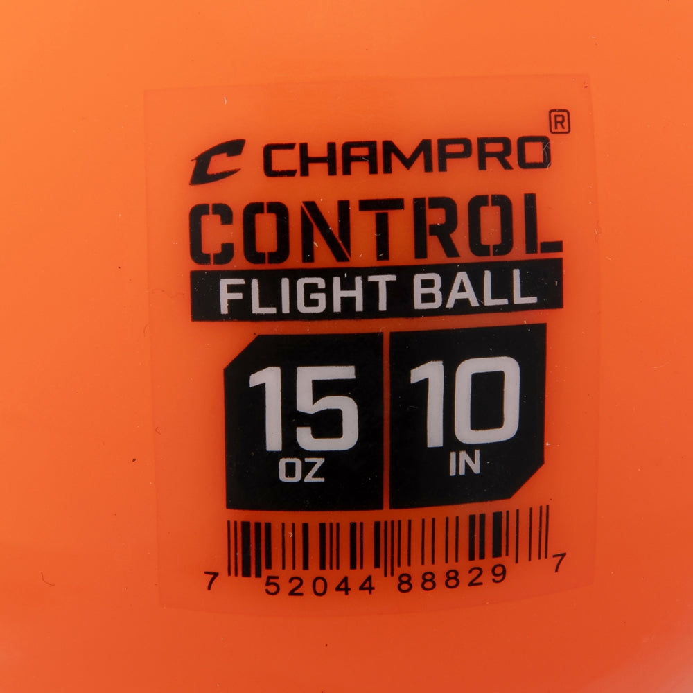 Champro 4 Pack of 10" Control Flight 15oz Softballs Softball Softballs All
