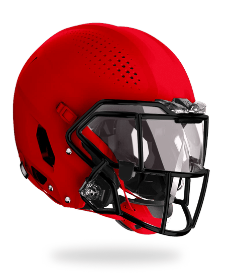 Vicis Zero2 Elite Youth Football Helmet with Titanium Facemask & Oakley Eye Shield Vicis